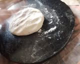 A picture of step 6 of Garlic naan.