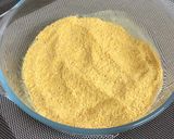 A picture of step 4 of Methi Coconut Laddu.