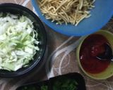 A picture of step 2 of #NFCC Chinese Bhel.