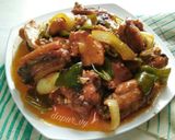 Foto langkah ke 6 dari resep AYAM SAUS Black Pepper / ayam lada hitam.