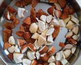 A picture of step 1 of Potato And Sweet Potato Sheera.