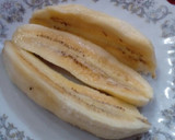 A picture of step 1 of Banana Split.