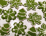 Foto del paso 6 de la receta: Galletas de té Matcha para Navidad