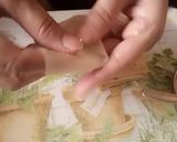 A picture of step 5 of Triangle shape Mini Samosa.