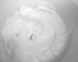 A picture of step 1 of 4 ingredient chocolate cake.
