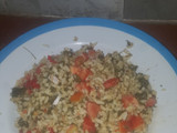 Kwadon zogale and rice