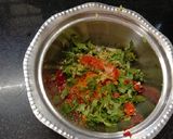 A picture of step 2 of Parval bataka nu bharelu shake.