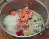 A picture of step 9 of Prawn and Asparagus Risotto.