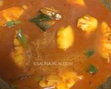 Gambar langkah 4 resipi Gulai Ikan Kering Tumis Darat.