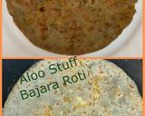 A picture of step 3 of Leftover Potato 🥔 Stuff Bajra Roti.