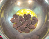 A picture of step 2 of Cream Cheese Brownies.