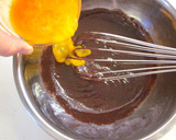 A picture of step 3 of Cream Cheese Brownies.