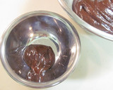 A picture of step 4 of Cream Cheese Brownies.
