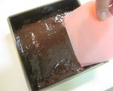 A picture of step 5 of Cream Cheese Brownies.