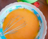 Foto langkah ke 3 dari resep Puding biskuit 3 lapis.