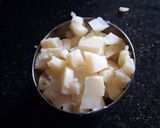 A picture of step 3 of Tortilla papdi chaat.