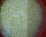 A picture of step 1 of Moong dal.