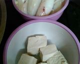 Foto langkah ke 3 dari resep Gulai Cumi-Cumi Isi Tahu.