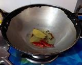A picture of step 2 of Gondhoraj Chicken.
