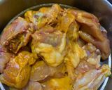 A picture of step 3 of Desi Odia style chicken gravy.