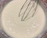 A picture of step 3 of Ricotta and Yogurt Cake with Chocolate and Blueberries.