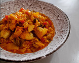 Foto del paso 11 de la receta: Arroz meloso de verduras de aprovechamiento y merluza