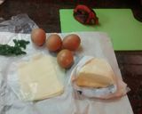 Foto del paso 5 de la receta: Asado al horno que se corta con cuchara, más omelette de queso y morron asado