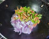 Scrambled Egg with Leftover Vegetables and Cheese recipe step 1 photo