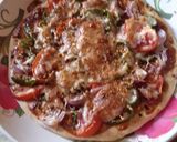बेज चीज़ पिज़्ज़ा (veg cheese pizza recipe in Hindi) रेसिपी चरण 5 फोटो