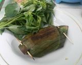Foto langkah ke 5 dari resep Nasi kuning Bakar Pampis Tongkol kemangi.