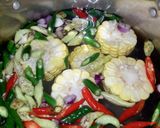 Foto langkah ke 3 dari resep SAYUR ASEM - Pakai Bumbu Iris, Cepet Tinggal Cemplung.