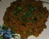 A picture of step 12 of Masala oats.