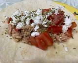 Foto del paso 1 de la receta: Fajitas de atún con queso feta