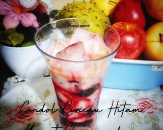 Cendol Cincau Hitam Yogert Chocopandan - Step 3