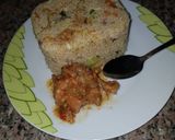 A picture of step 6 of Stir fried couscous.