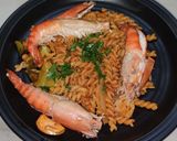 รูปขั้นตอนการทำที่ 7 ของ ฟูซิลี่ (fusilli)ซอสต้มยำกุ้ง (พาสต้าเส้นเกลียว) fusilli tom yum
