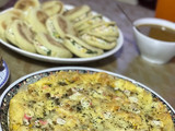 Pastel salado de masa filo