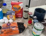A picture of step 1 of Carrot Cake 🥕 🎂.