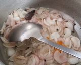 A picture of step 3 of قیمہ چنادال.