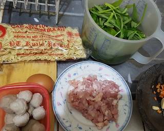 Lomie Ayam-Homemade langkah memasak 1 foto