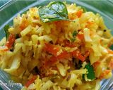 A picture of step 14 of Kerala combo meal.