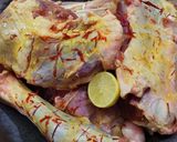 A picture of step 2 of Arabic Mutton Mandi.