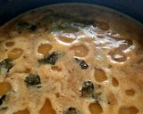 A picture of step 5 of Dal dhokli.