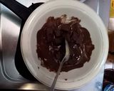 Foto langkah ke 3 dari resep Pie Brownies Shiny Crust.
