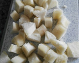 Foto del paso 7 de la receta: Ensalada de yuca y aguacate con mayonesa de hierbabuena