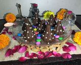 A picture of step 5 of Chocolate Cake Modak.