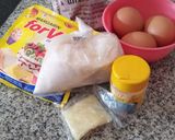 Foto langkah ke 1 dari resep Bolu kukus ketan hitam.