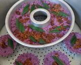 Foto langkah ke 9 dari resep Awug-Awug Ubi Ungu.