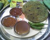 પાલક વેજ સ્ટફ્ડ પરાઠા અને ફ્રેન્કી (Palak Veg Stuffed Paratha Frankie Recipe In Gujarati) રેસીપી સ્ટેપ7ફોટો