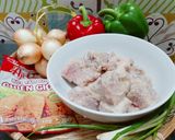 Hình bước làm 1 của món Sườn xào chua ngọt